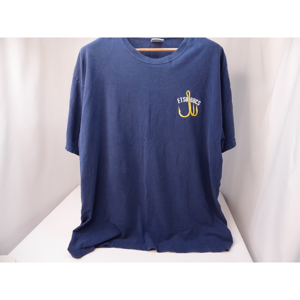 ETSU East Tennessee State University Buccaneers Fishing 2XL TShirt